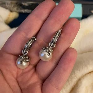 Brighton pearl earrings